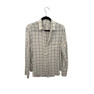 Frank & Eileen soft classic button up women's size Medium